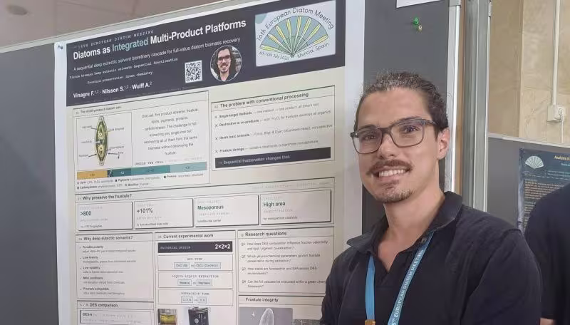 Filipe presented at the 16th European Diatom Meeting