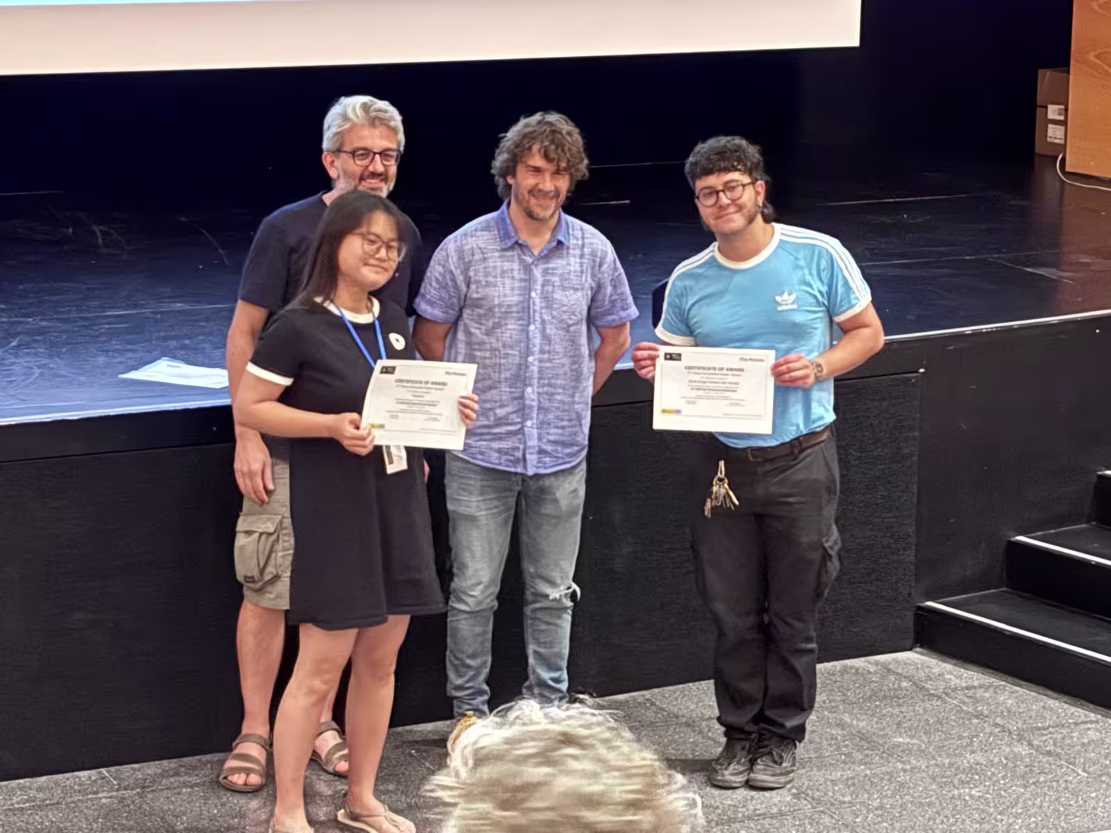 Yasmine wins second best poster award at AIM-NET conference